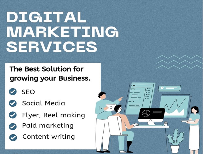 digital marketing services to grow business.